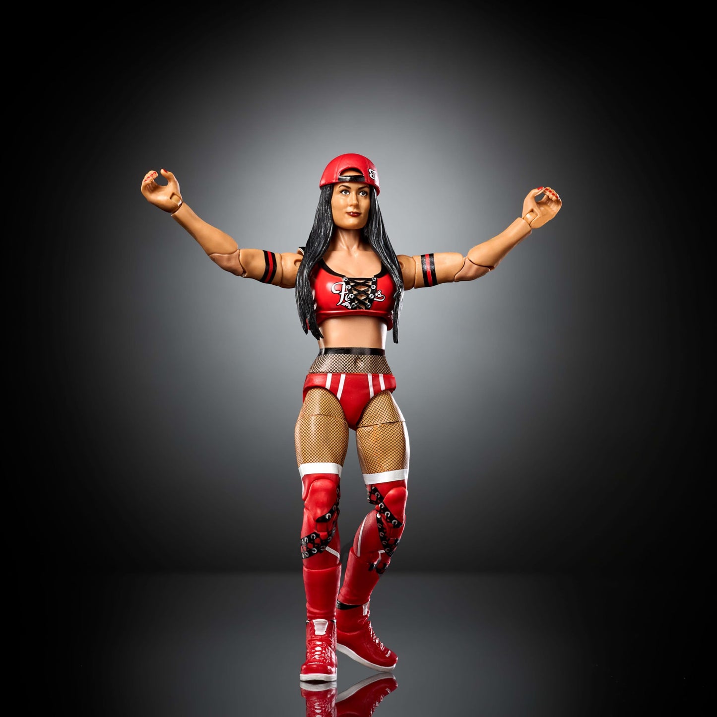 Mattel WWE Elite Action Figure & Accessories, Series #123 Set, 6-inch Collectible Nikki Bella with 25 Articulation Points & Swappable Hands