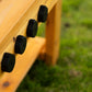 Noble Toys XL Cedar Outdoor Mud Kitchen Centered with Stovetop for Toddlers and Kids | Pretend Play Toddler Table | Sensory Table | Outside Playset |
