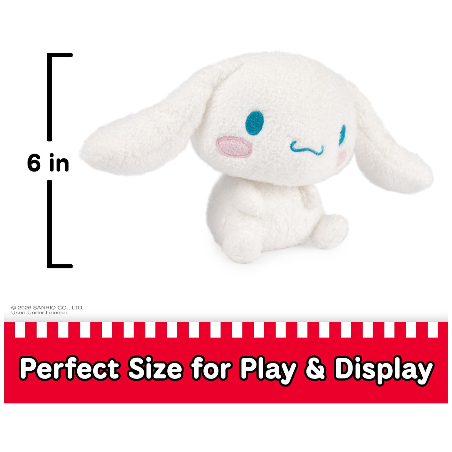 GUND Sanrio Cinnamoroll 6-Inch Plush Toy for Ages 1+