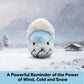 Thunderheads Blizzard Plushie, Educational Storm Plush with Fun Fact Card, Soft Collectible Toy for Earth Science, Sustainable STEM Tool and Weather