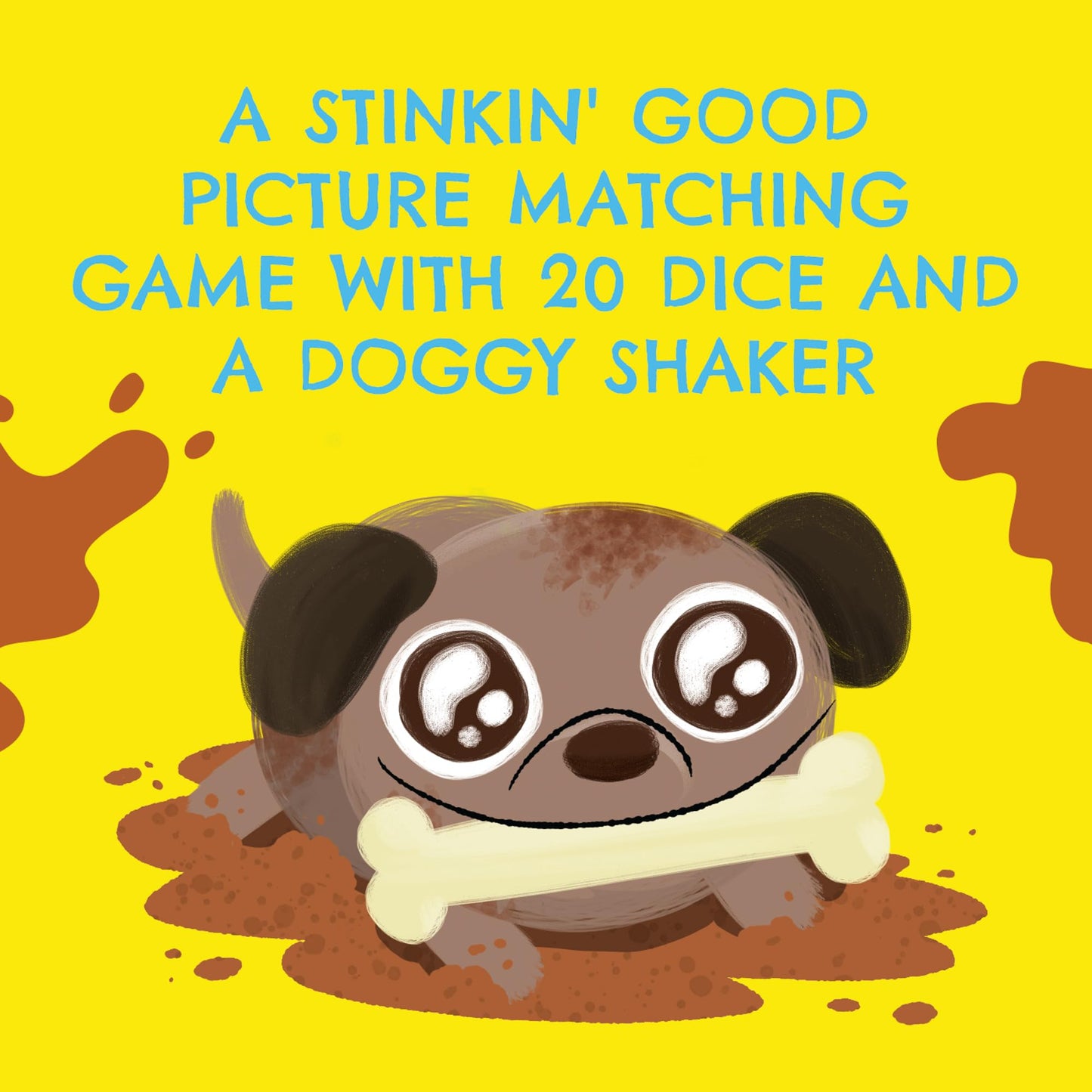 Exploding Kittens You Little Stinker 2-5 Players - Ages 4+ - 5 Minutes to Play - Matching Game with Dice and Shaker - Kid Friendly Dice Game, Family
