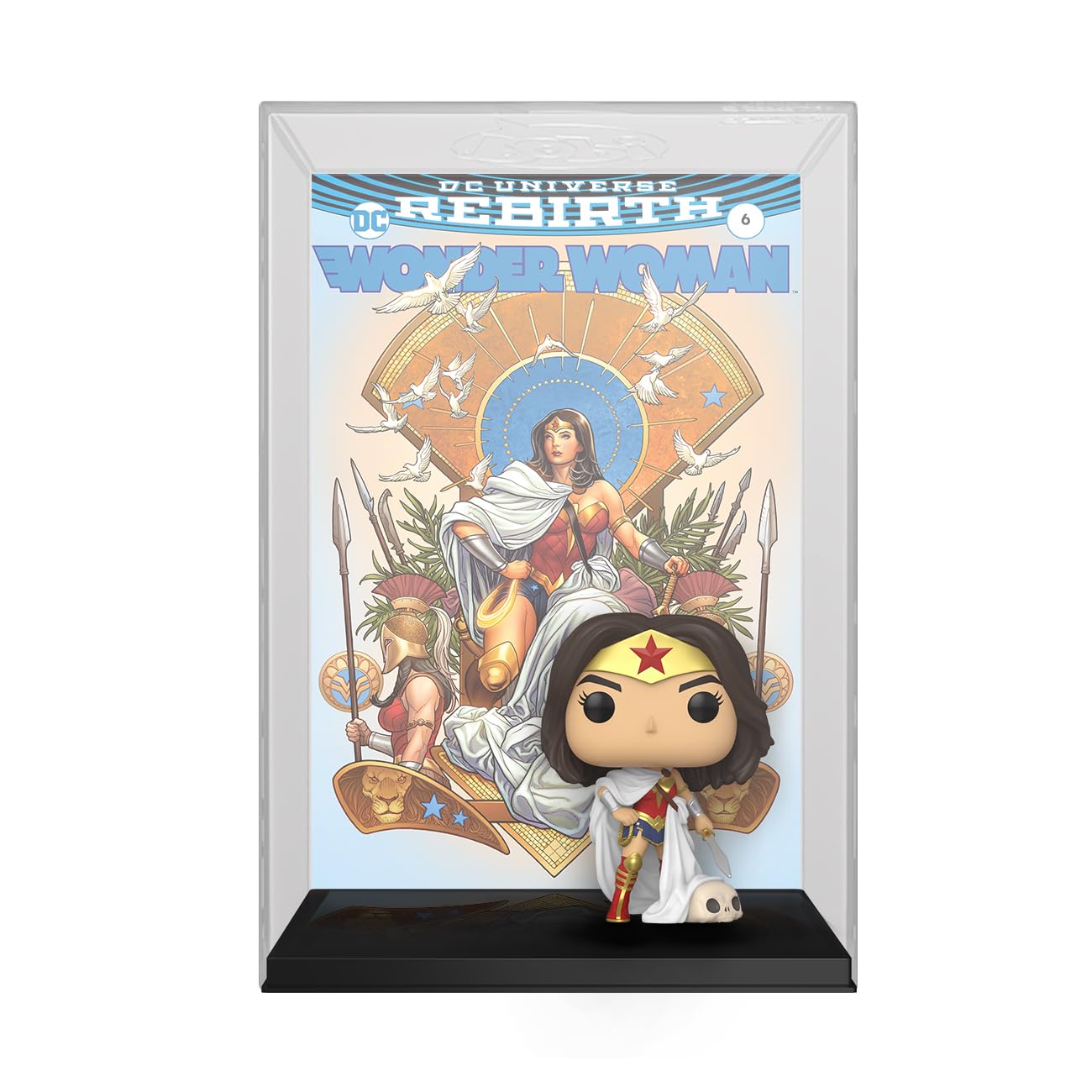Funko POP! Comic Covers: DC Wonder Woman Rebirth 03 On Throne