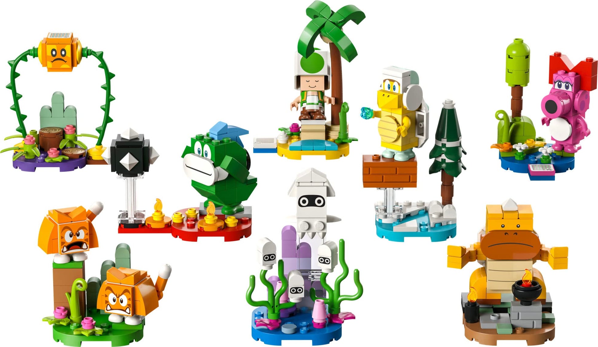 LEGO Super Mario Character Packs - Series 6 71413, Collectible Mystery Toy Figures for Kids, Combine with Starter Course Playset for Extra Play