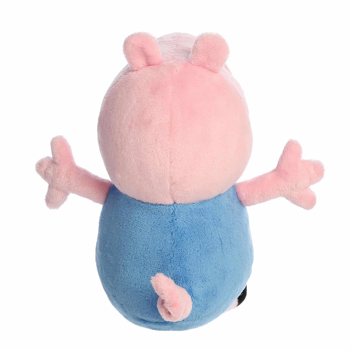 Aurora® Playful Peppa Pig™ George Pig Stuffed Animal - Officially Licensed Toys for All Fans - Perfect for Birthdays, Adults and Kids All Ages - Pink