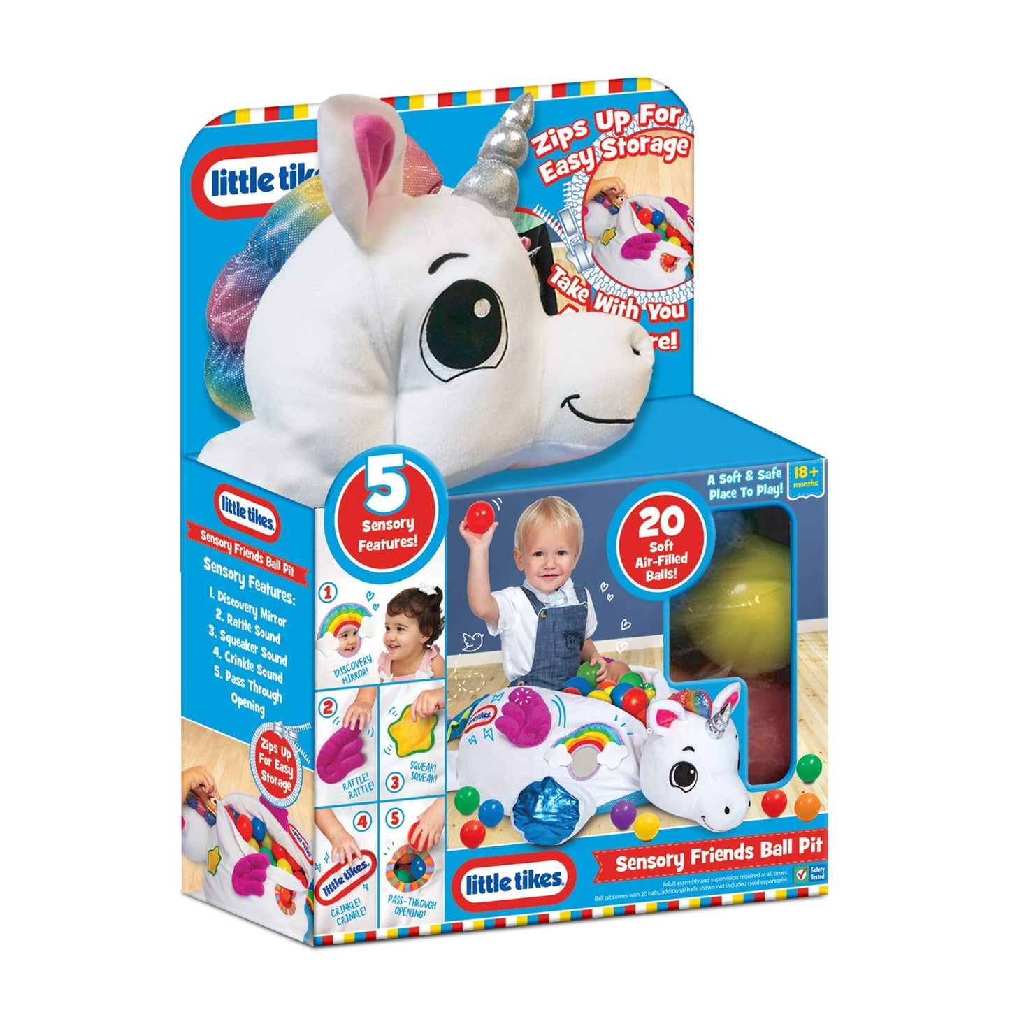 Little Tikes Sensory Unicorn Ball Pit