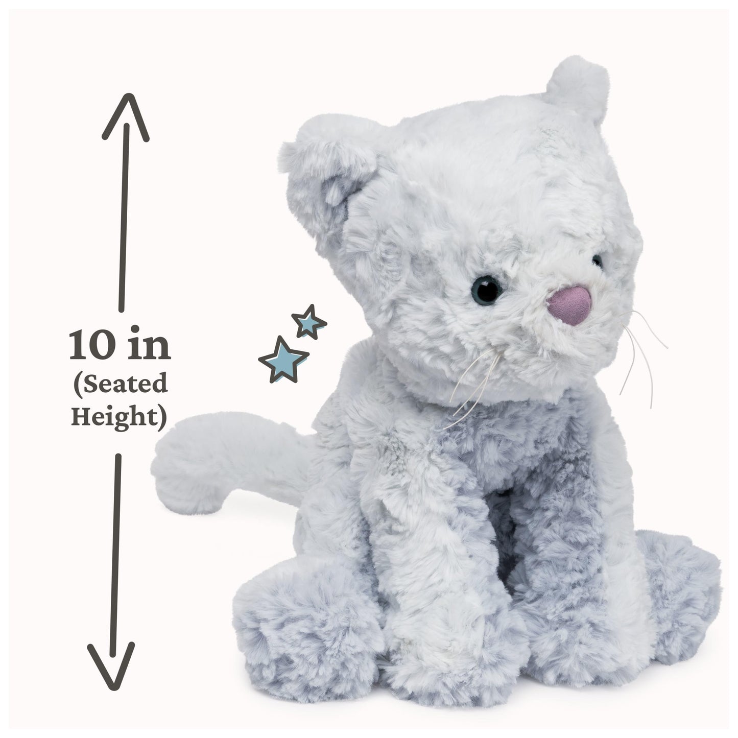 GUND Cozys Collection Kitten Stuffed Animal 10-Inch Plush Toy, Ages 0+