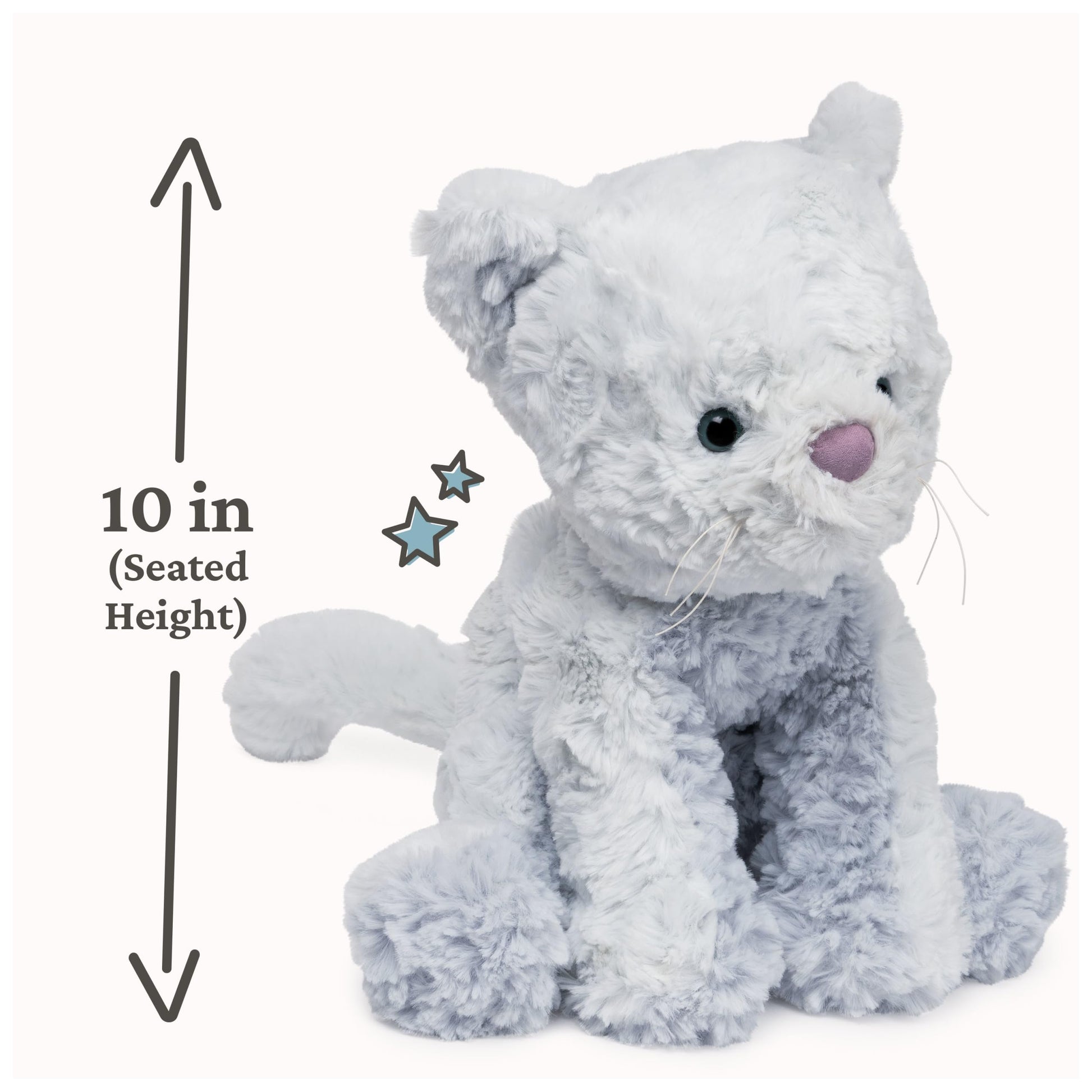 GUND Cozys Collection Kitten Stuffed Animal 10-Inch Plush Toy, Ages 0+