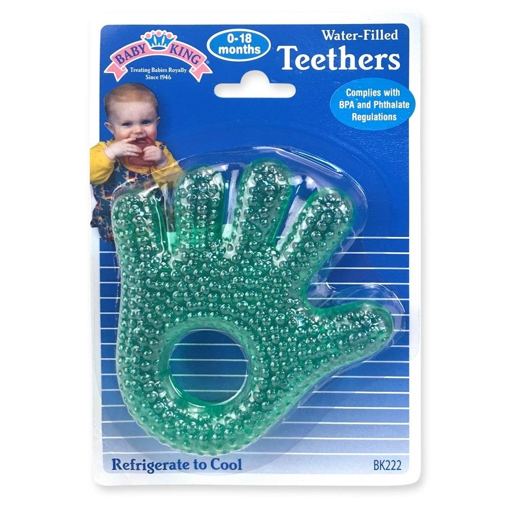 Babyking Water-Filled Hand and Foot Teethers, Assorted Colors, 1 Count
