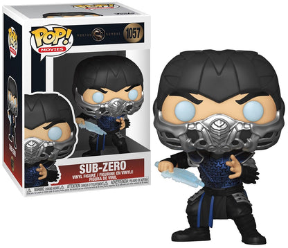 Funko POP Pop! Movies: Mortal Kombat - Sub-Zero Vinyl Figure, Multicolor, Standard