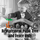 Replacement Tree with Fence for Fisher-Price Little People Deluxe Christmas Story, Nativity Playset ~ J2404