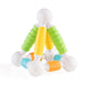 Guidecraft Grippies Builders - 20 Piece Set, Tactile STEM Soft Grip Magnetic Building Toy for Toddlers