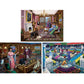 Bits and Pieces - 3-in-1 Multipack - 1000 Piece Jigsaw Puzzles for Adults - 1000 pc Large Piece Mystery Puzzle Set by Gene Dieckhoner - 20" x 27"