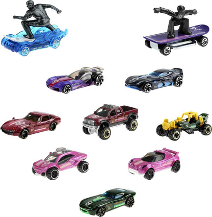 Hot Wheels Tokyo 2020 Olympics 10 Castings in 1 Pack Features 1:64 Scale Cars with Popular Sports Themes Treasure Hunt Car Collectible Ages 3