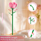 Pink Rose Bouquet Building Set, Compatible with Lego Flowers for Adults Women, Botanical Collection Gift for Mother's Day & Valentine's Day Artificial