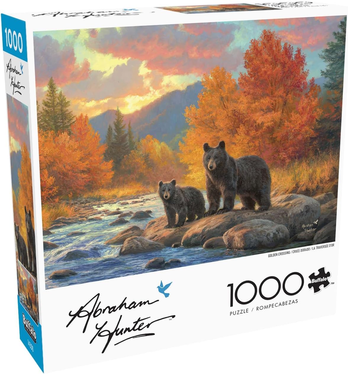 Buffalo Games - Golden Crossing - 1000 Piece Jigsaw Puzzle for Adults