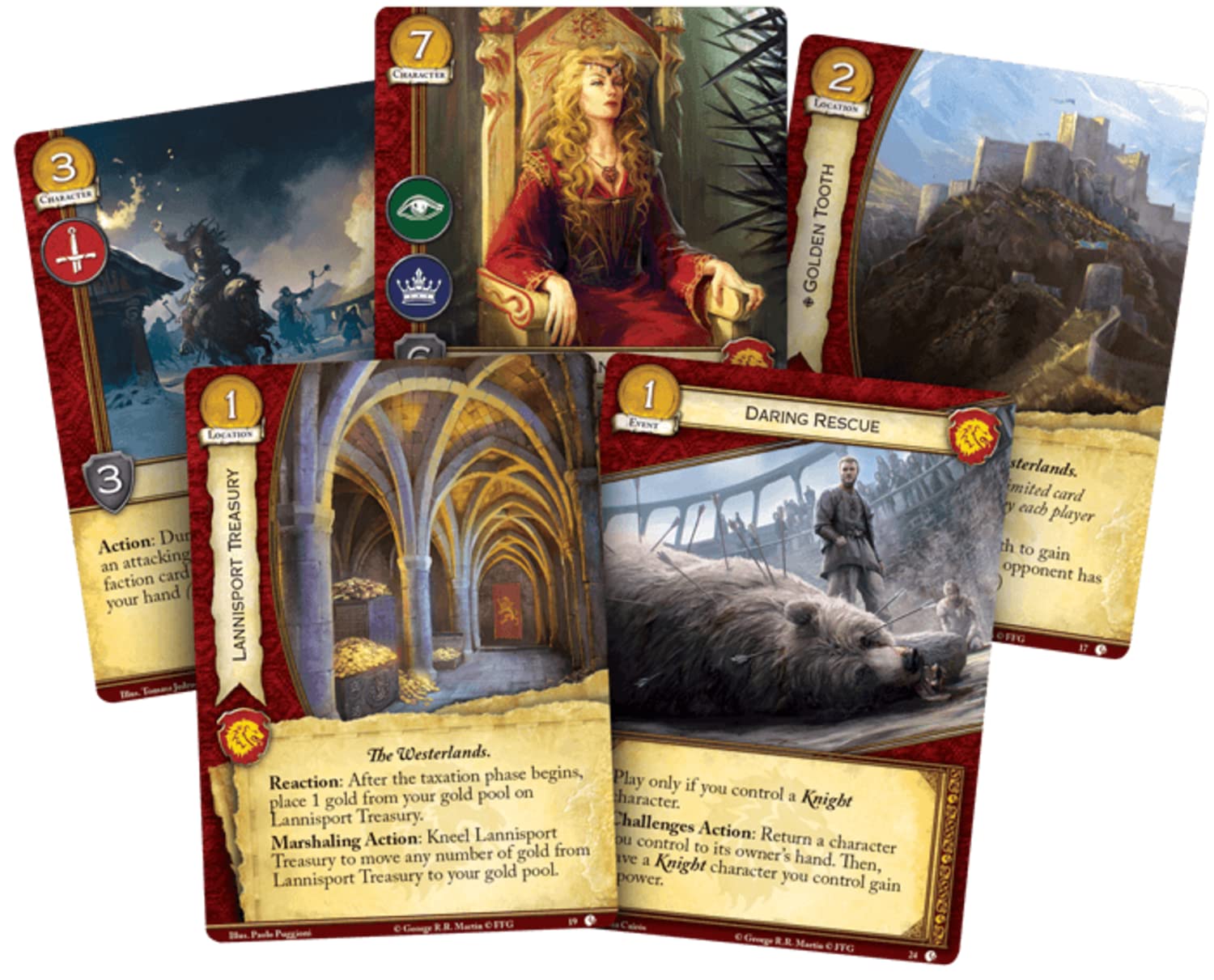A Game of Thrones LCG Second Edition: Lions of Casterly Rock