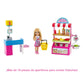 Barbie Chelsea Can Be Doll & Snack Stand Playset with 15+ Accessories Including Snack Stand, Register & Shopping Basket, Blond Doll
