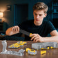 Finger Rock Thor Battle Hammer Toy Building Blocks Set for Adults, Legendary Hammer Building Kit with a Base for Display, 1317 Pieces Classic Toy