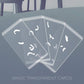 BearHoHo Escape Room Game Password Clue Cards Props Magic Transparent Acrylic Cards for Real Life Puzzle Game Pile Four Cards Up to Get Clues Run Away
