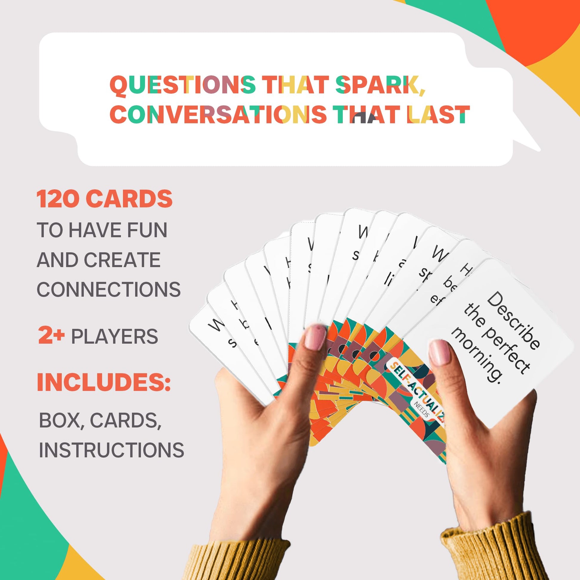 Start that Convo - Conversation Cards for Families, Friends, and Couples. Tonight's Conversation Games to Help Get to Know Each Other and Get to Know