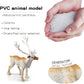 WONWONTOYS 20PCS Arctic Animals Figurine Penguins and Polar Animals Figurine playset Christmas Birthday Party Supplies Decor for Cake