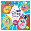 eeBoo: Time Telling Game, Learn to Read a Clock, 50 Game Cards with 4 Clocks and Score Pad, for 2-4 Players, Ages 5 and up