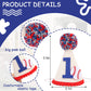 WAUAO Baseball 1st Birthday Party Hat - Rookie Of The Year Birthday Decorations,Baseball 1st Birthday Decorations,Baseball First Birthday Crown