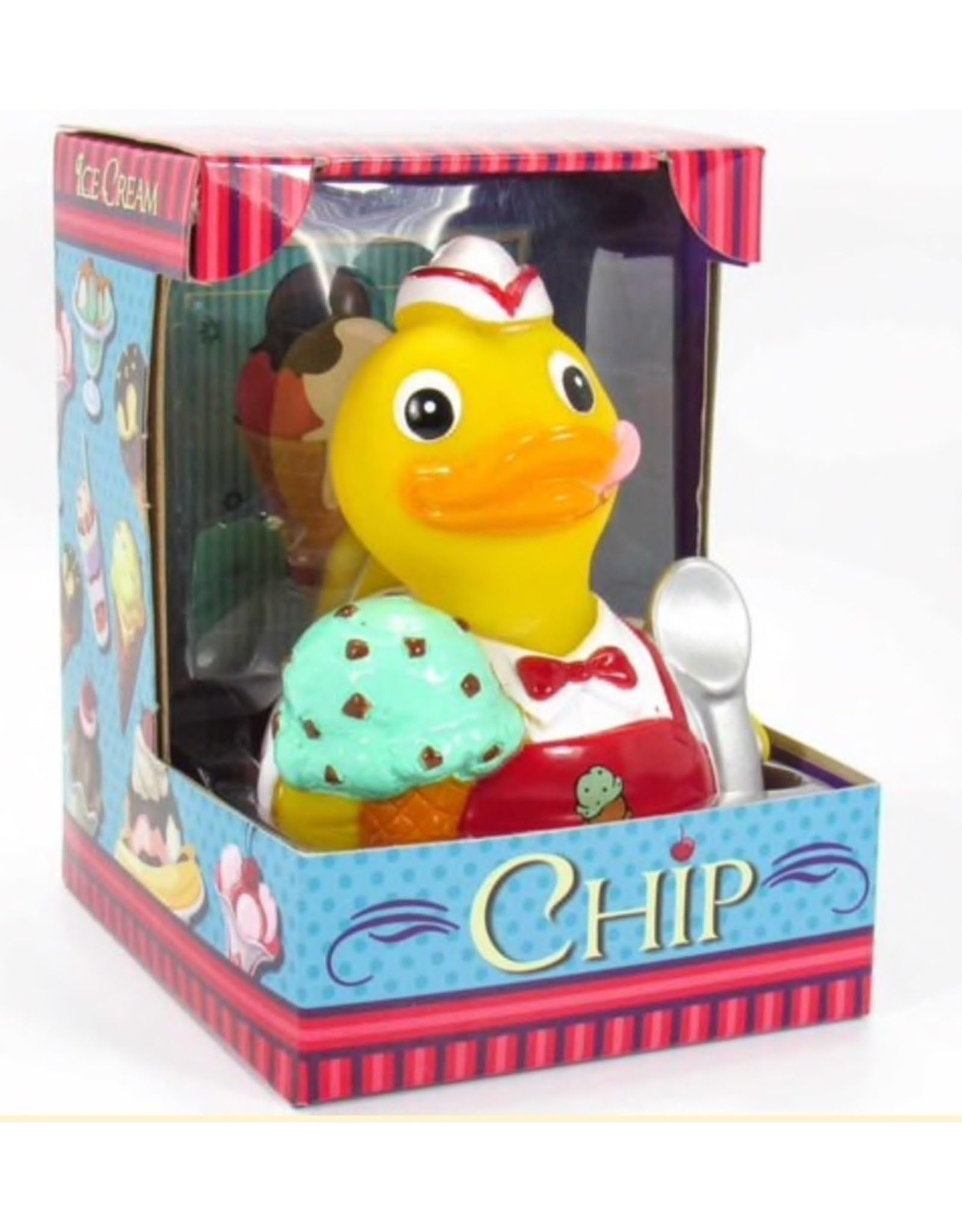 CelebriDucks Chip the Duck Rubber Duck Bath Toy