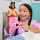 Barbie Made To Move Fashion Doll, Brunette Wearing Removable Sports Top & Pants, 22 Bendable “Joints”