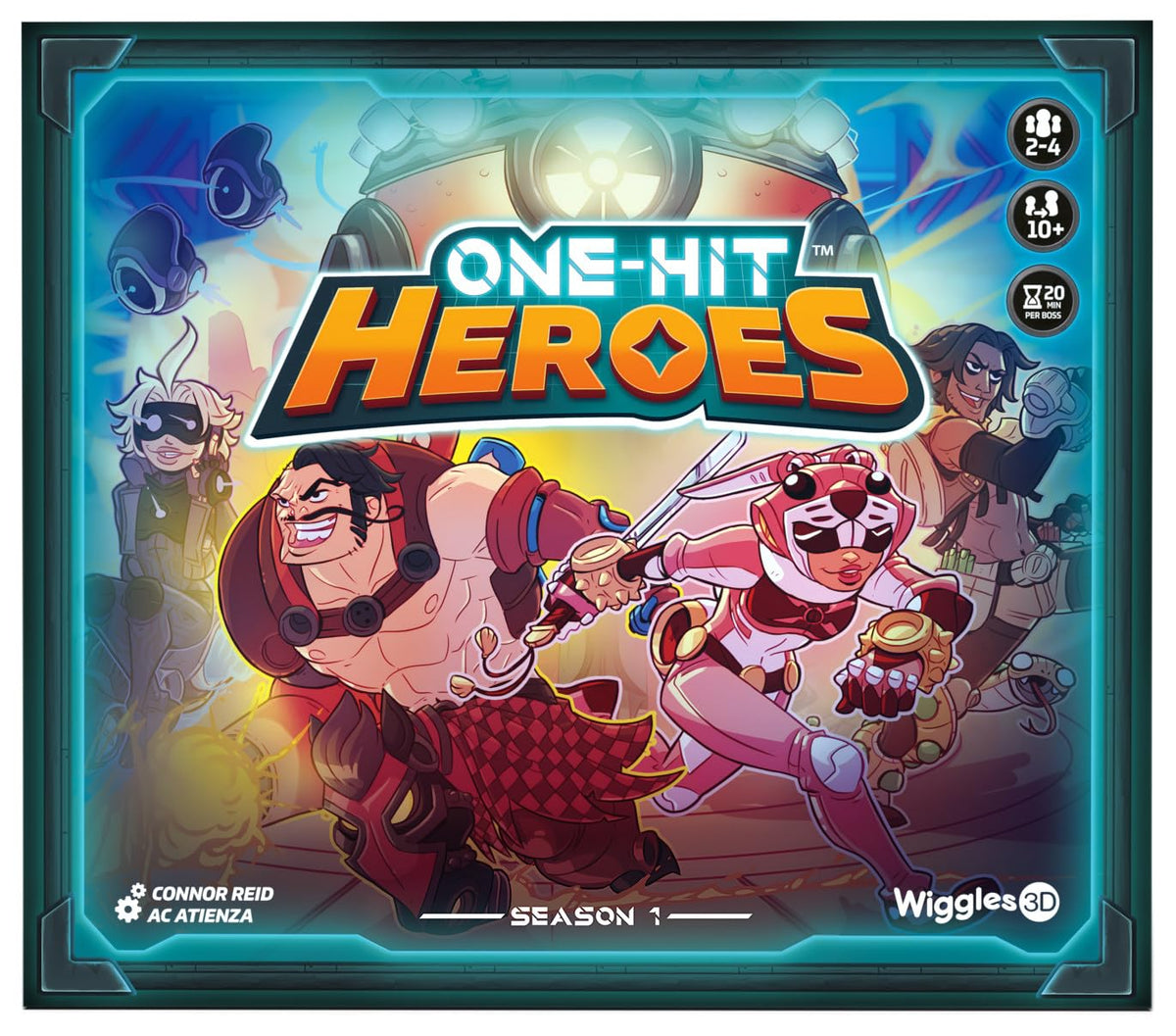 One-Hit Heroes Retail Edition Card Game: Co-op Deck-Building Superheroes