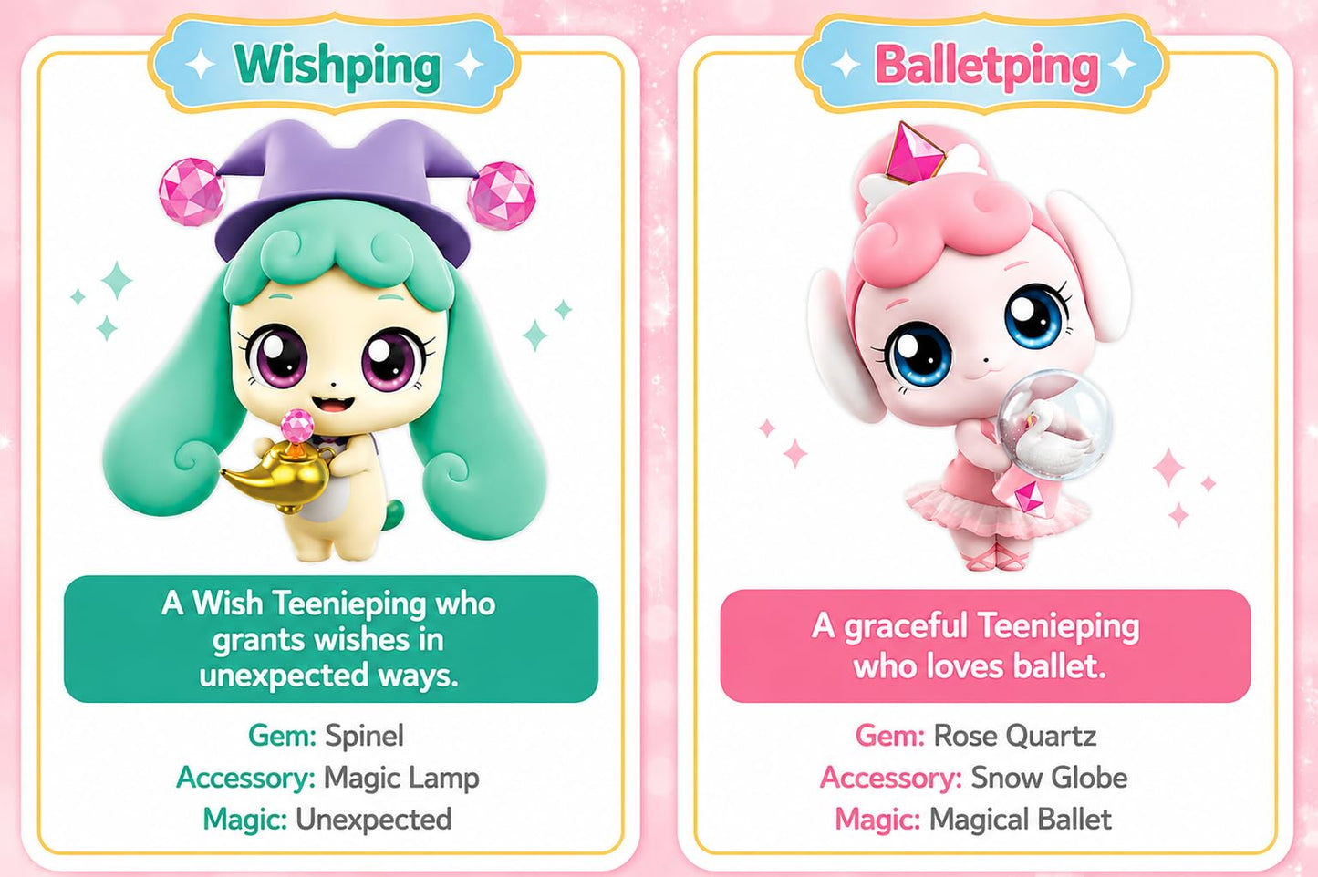 RaoNEE Catch Teenieping Season 2 Special Figure Set - 6 Pieces