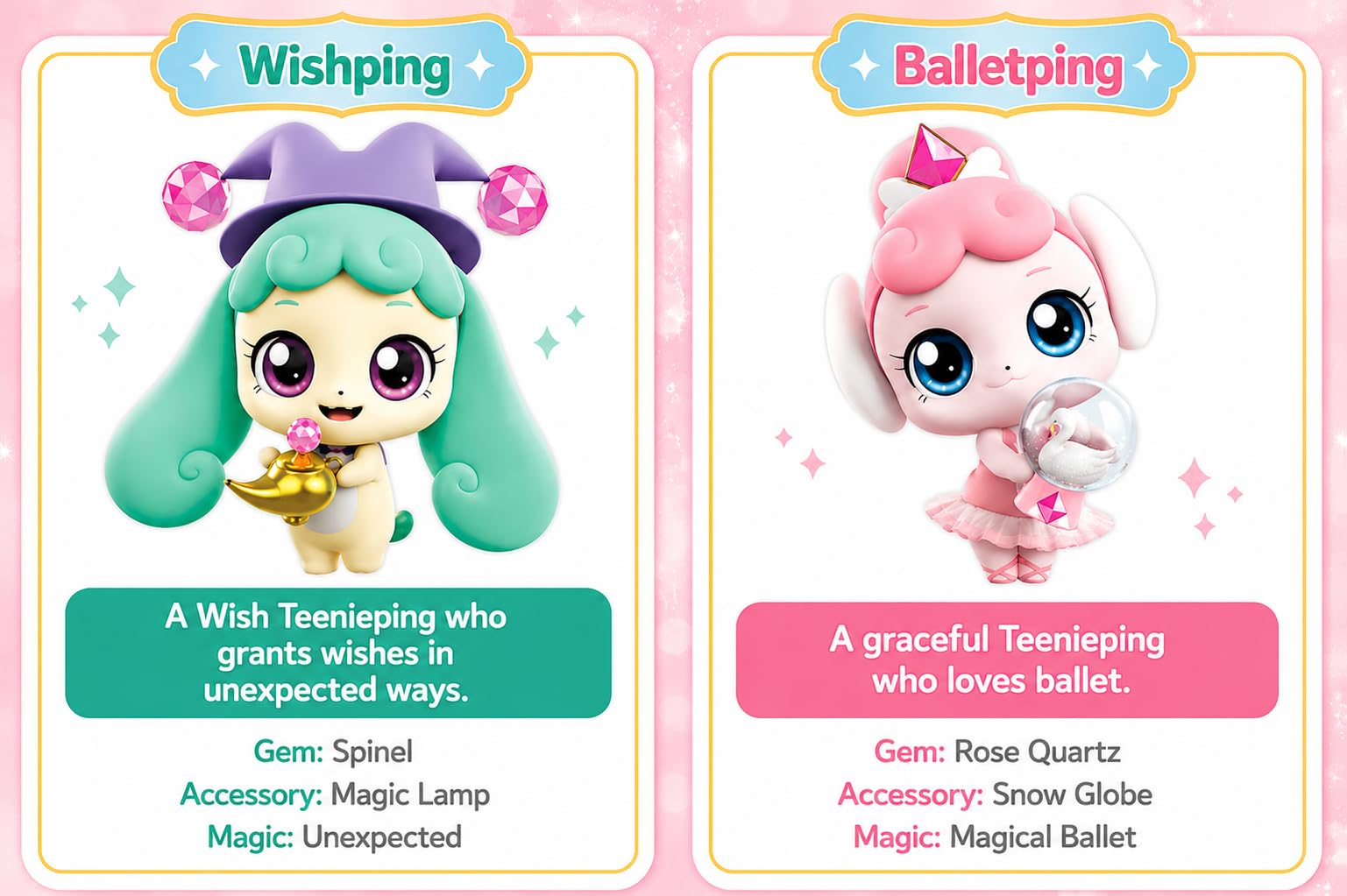 RaoNEE Catch Teenieping Season 2 Special Figure Set - 6 Pieces