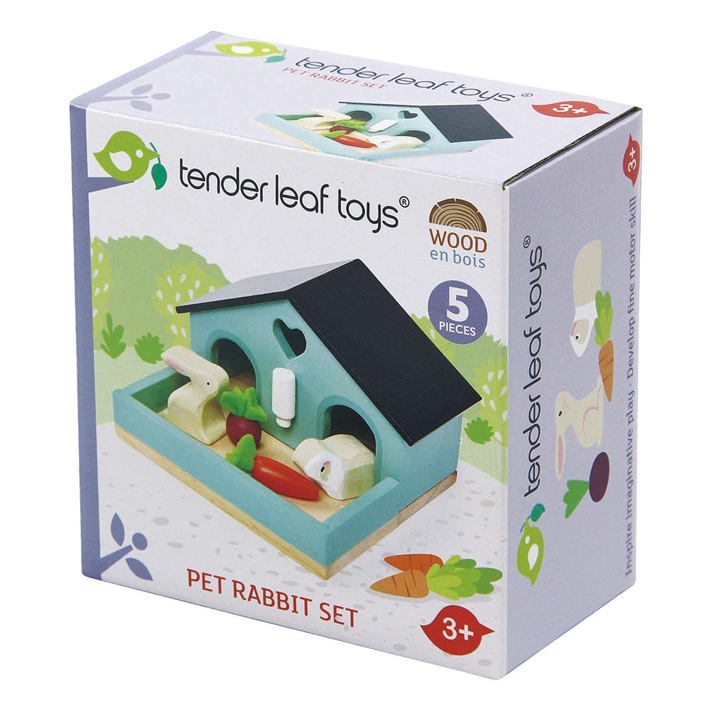 Tender Leaf Toys - Pets Sets for Doll House Accessories - Great Add-on Pet Play Set to Any Dollhouse - Encourage Creative and Imaginative Fun Play