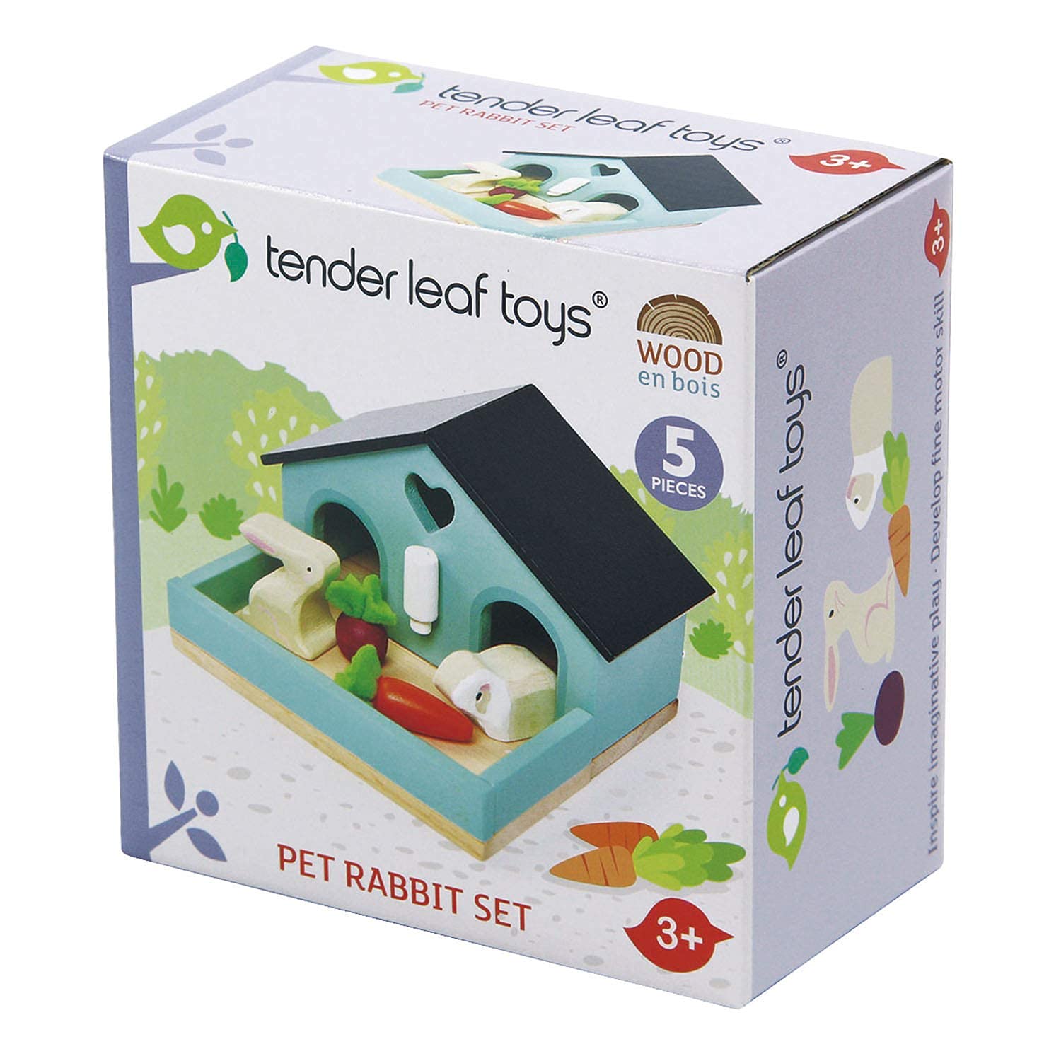 Tender Leaf Toys - Pets Sets for Doll House Accessories - Great Add-on Pet Play Set to Any Dollhouse - Encourage Creative and Imaginative Fun Play