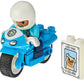 LEGO DUPLO Town Rescue Police Motorcycle 10967 Toy for Toddlers, Boys & Girls 2 Plus Years Old, with Police Officer and Dog Figure, Early Development