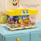 ROLOSO Toy Building Brick Blocks Sets Display Box kit Action Figures Pineapple House Patrick Stone Star Home for Boys and Girls Kids Age 2-4, 3-5
