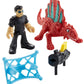 Fisher-Price Imaginext Jurassic World, Dr. Malcolm & Dimetrodon