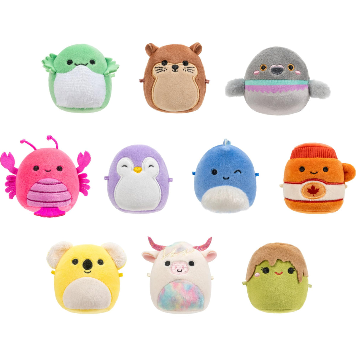 Squishmallows Original Micromallows Plush 10-Pack