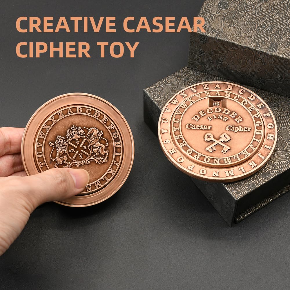 VIGIamy Fidget Toys Adults Brain Teaser Puzzles Fidget Spinners Metal Anxiety Stress Relief Toy Mind Puzzles Escape Room Game ADHD Autism Fidget