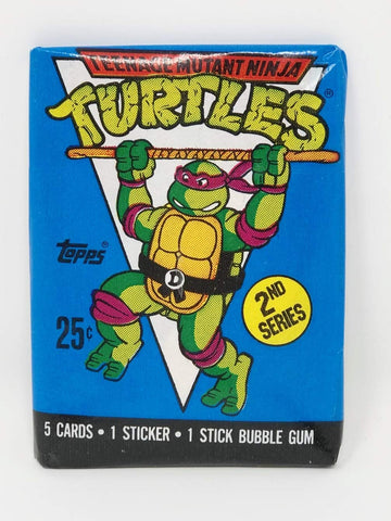 Topps 1990 Teenage Mutant Ninja Turtles Animation Cards 2nd Series