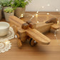Wooden Airplane - 3D Wood Model Assembly Puzzle Brain Teaser Puzzle