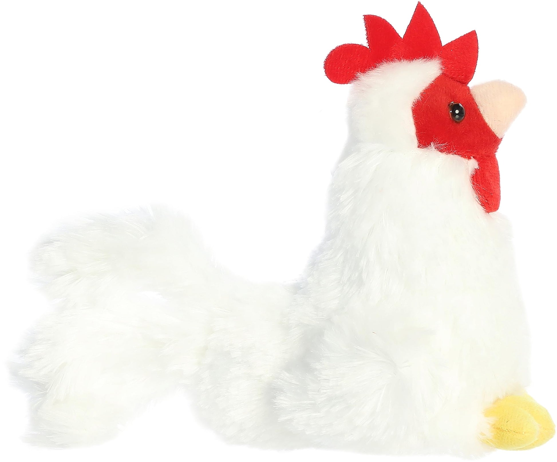 Aurora® Adorable Mini Flopsie™ Chicken Stuffed Animal - Mini Companions Ready for Playful Adventures - for Kids All Ages, Toddlers, Adults,