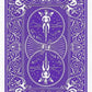 Bicycle Purple Rider Back Playing Card Deck Poker Size