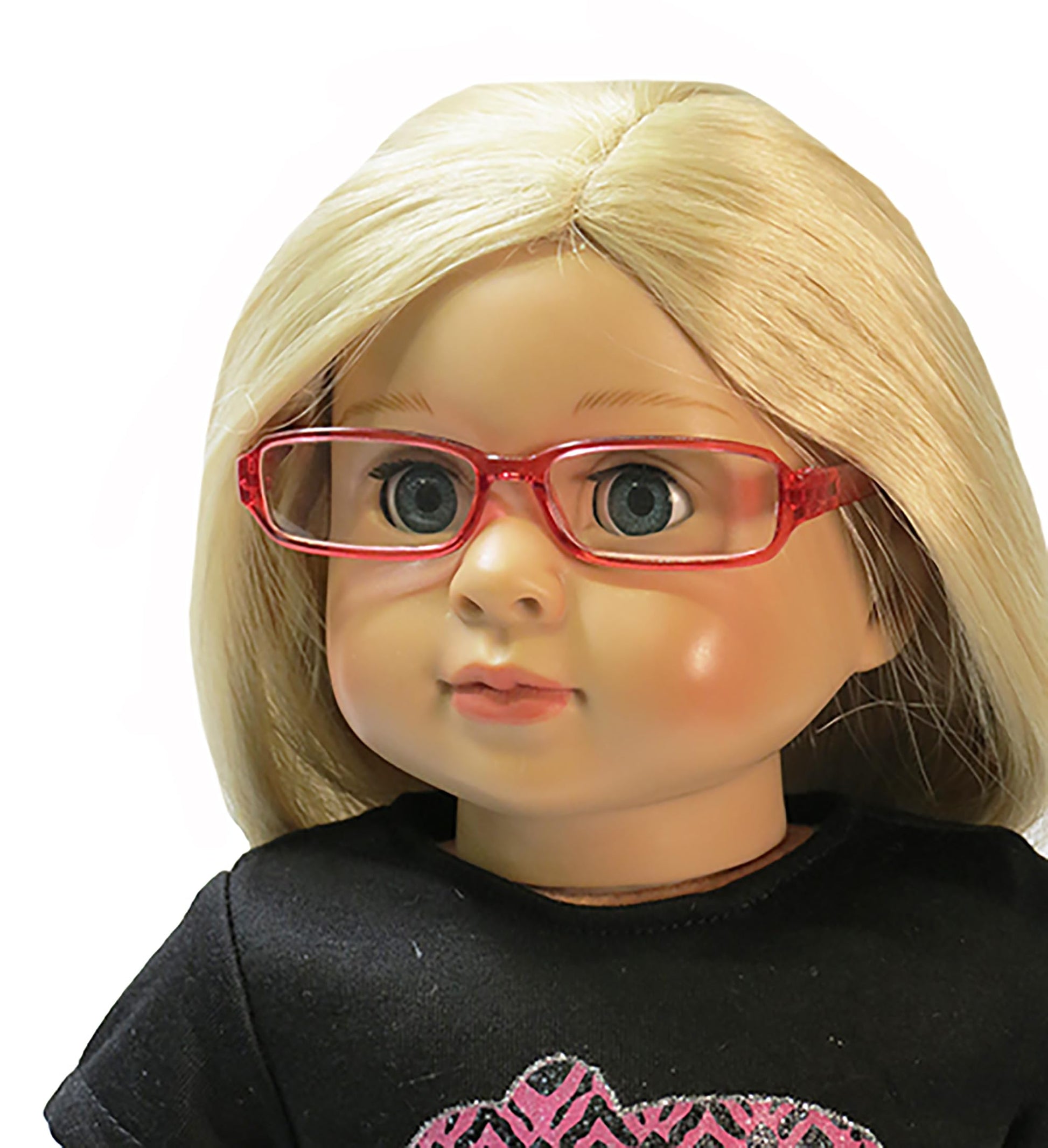 American Fashion World Doll Pink and Purple Framed Glasses for 18-Inch Dolls | Premium Quality & Trendy Design | Dolls Accessories | Perfect Fit