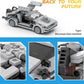 Latephiy Future Delorean Building Kit, BTTF Time Machine Car Building Set, Classic 80s Movie Collectibles, Great Gifts and Toys for Fans (212 Pieces)
