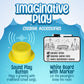 School Bus Pop-Up Kids Tent with Sound Play Button, Ball Pit for Toddler & Up - Easy Setup Tent for Indoor & Outdoor, Daycare Playground Activities