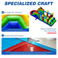 GR8FUN 26FT Inflatable Obstacle Course, Castle Bounce House with Blower, PVC Inflatable Obstacle Course with Tunnel & Slide, Jumping Bouncer for Home