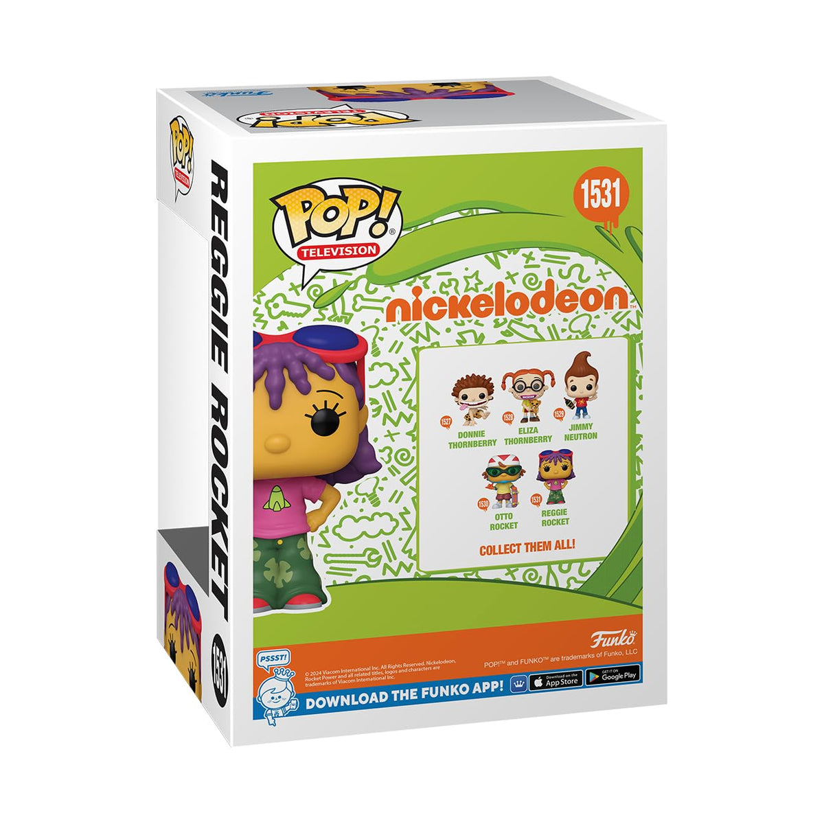 Funko POP! TV: Nick Rewind - Reggie Rocket with Slime