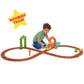 CoComelon All Aboard Musical Train with Bonus Pieces, 24-pieces, Plays “The Train Song", Kids Toys for Ages 18 Month by Just Play