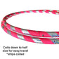Beginner Dance Hula Hoop. Handmade in the USA (Pink)